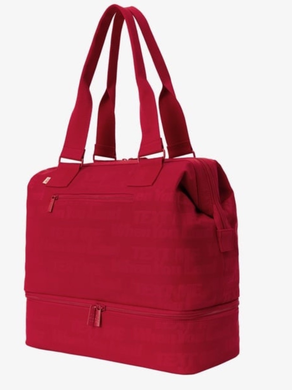BEIS Red Weekender Travel Tote Limited Edition